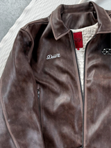 FADED LEATHER JACKET