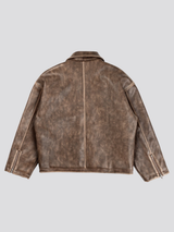 FADED LEATHER JACKET