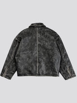 FADED LEATHER JACKET