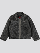 FADED LEATHER JACKET