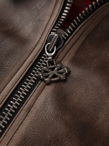 FADED LEATHER JACKET